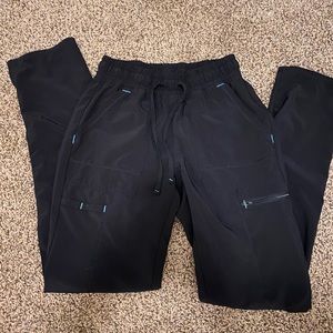 Black Straight Leg Scrubs